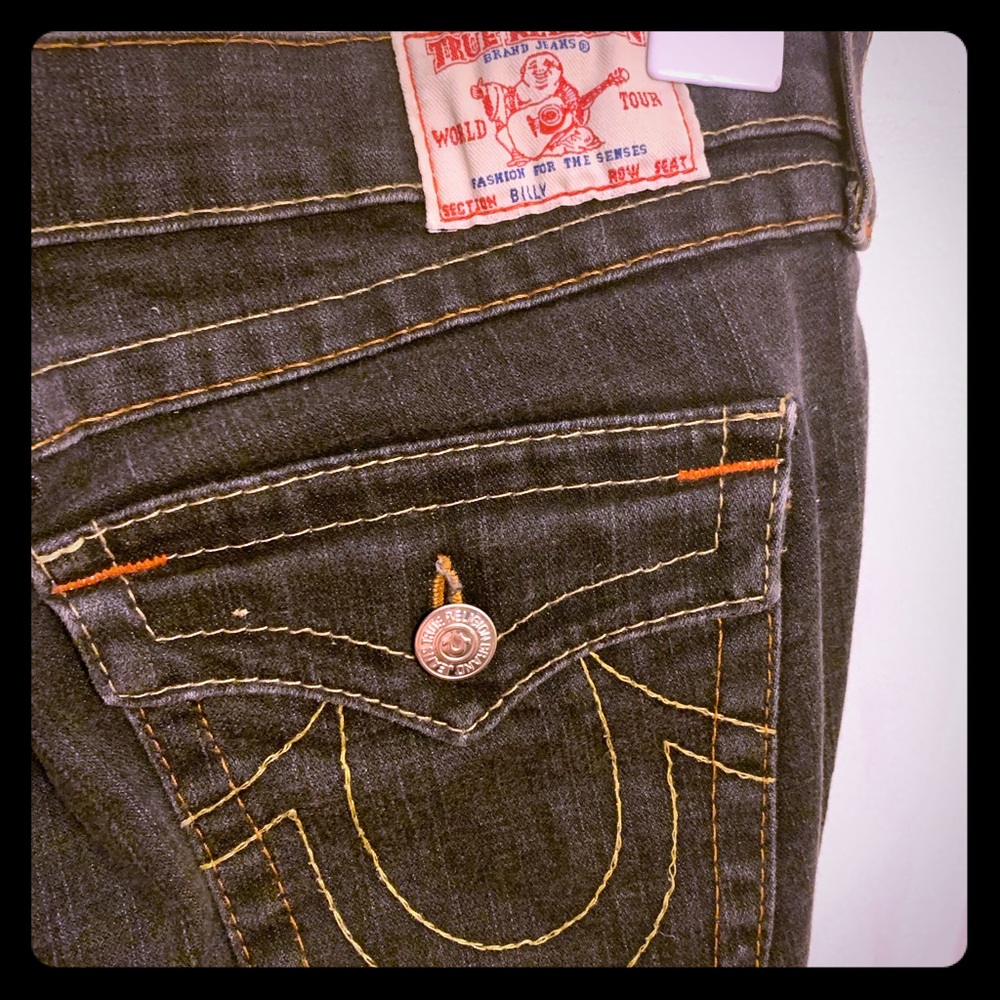 True religion size 32 billy style denim jeans